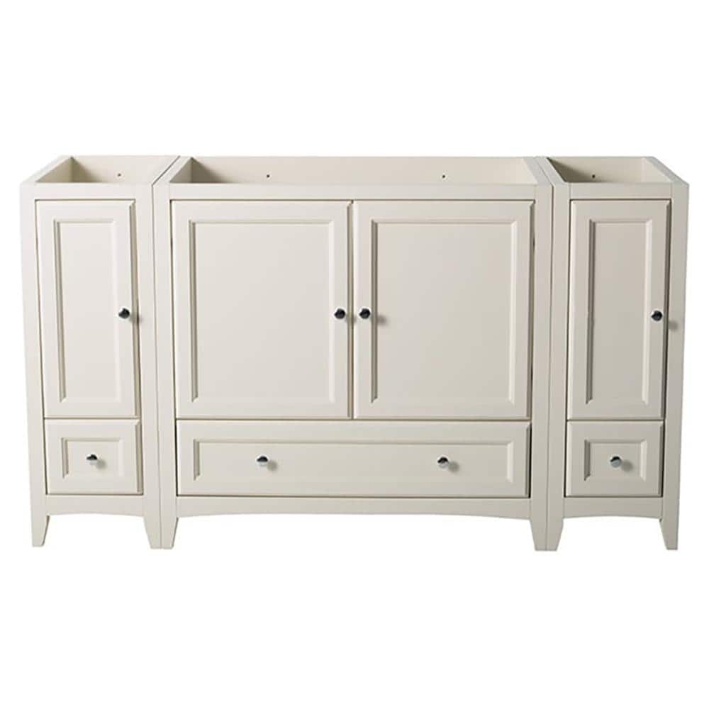 Fresca Oxford 60 in. Traditional Bathroom Vanity Cabinet in Antique White