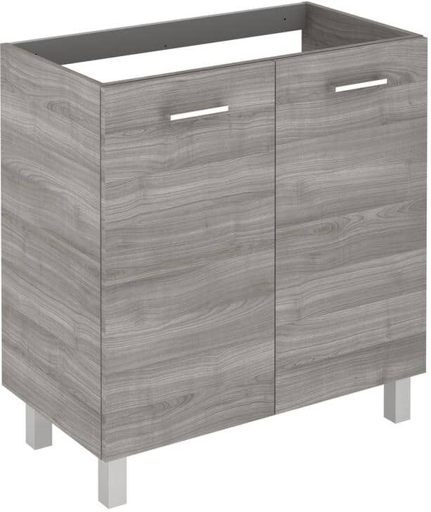 WS Bath Collections Logic 31.5 in. W x 18.0 in. D x 32.5 in. H Bath Vanity Cabinet Only in Sandy Grey