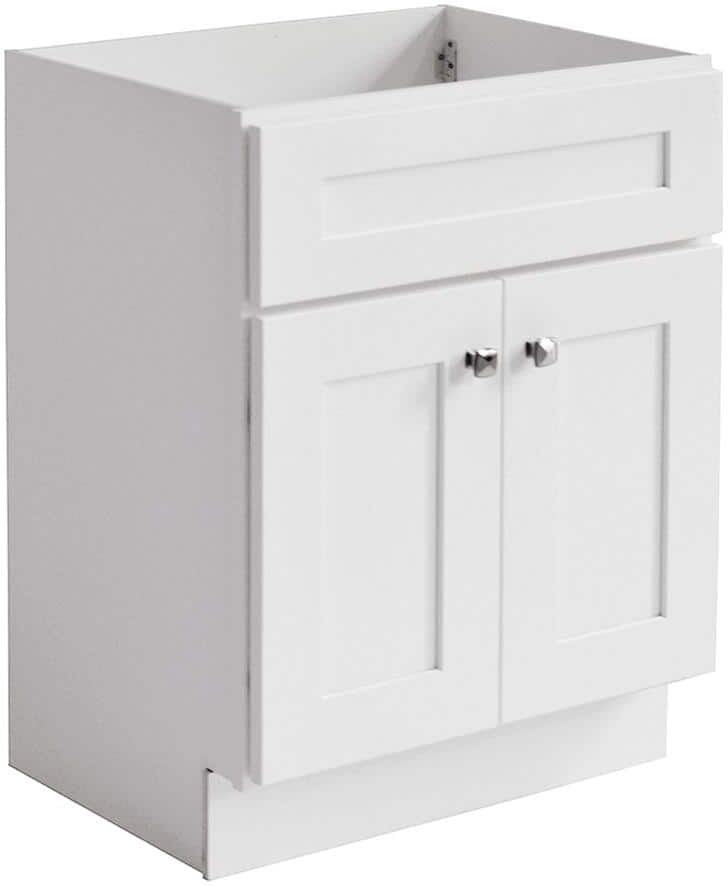 Design House 30 in. White Assembled Brookings Bathroom Vanity with Top in, Fully