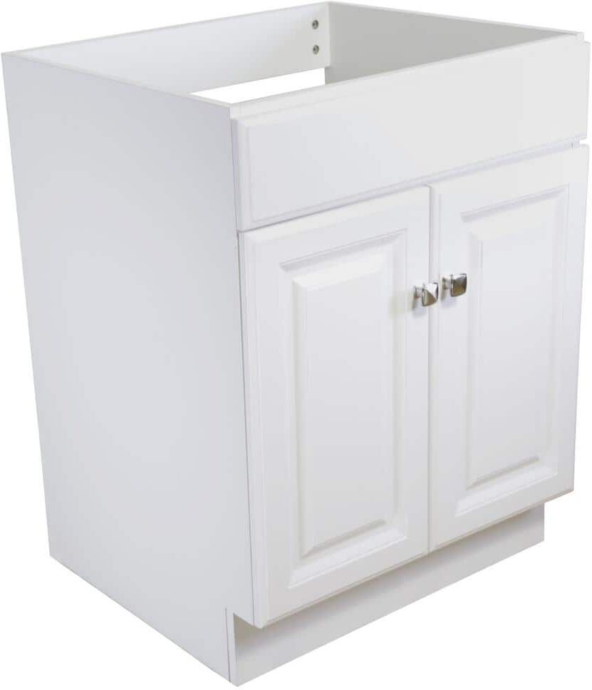 Design House Wyndham 24 in. 2-Door Bath Vanity Cabinet Only in White (Ready to Assemble)