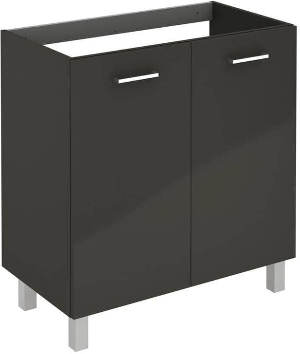 WS Bath Collections Logic 31.5 in. W x 18.0 in. D x 32.5 in. H Bath Vanity Cabinet Only in Anthracite