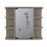 23.62 in. W x 19.68 in. H Rectangular Particle Board Medicine Cabinet with Mirror