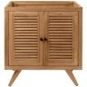 Avanity Harper 30 in. Vanity Cabinet Only in Natural Teak