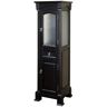 Bellaterra Home Bloomfield 18 in. W x 65 in. H x 17 in. D Bathroom Linen Storage Cabinet in Espresso