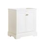 Fresca Windsor 30 in. W Traditional Bathroom Vanity in Matte White