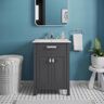 MODWAY Laguna 24" Bathroom Vanity in Gray White