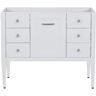 MOEN Hensley 42 in. W x 22 in. D x 34 in. H Bath Vanity Cabinet without Top in White