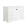 Fresca Windsor 48 in. W Traditional Bathroom Vanity in Matte White