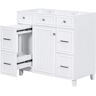 Nest fair 35.4 in. W x 16.65 in. D x 33.3 in. H Bath Vanity Cabinet without Top in White