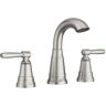 MOEN Halle 8 in. Widespread 2-Handle High-Arc Bathroom Faucet in Spot Resist Brushed Nickel