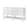 Foremost Lawson 60 in. W x 21-1/2 in. D x 34 in. H Bath Vanity Cabinet without Top in White