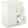 Design House Wyndham 24 in. W x 18 in. D Unassembled Bath Vanity Cabinet Only in White Semi-Gloss