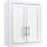 CROSLEY FURNITURE Savannah 22 in. x 26 in. x 8 in. Surface-Mount Medicine Cabinet in White