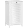 RiverRidge Home Ellsworth 18 in. W x 14 in. D x 30 in. H Tilt-Out Laundry Hamper in White