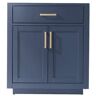 Altair Ivy 29.2 in. W x 21.6 in. D x 33.1 in. H Bath Vanity Cabinet without Top in Royal Blue