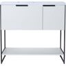 Modern Style Ergonomic Imitative White Straight Grain 36 in. W x 18 in. D Resin Vanity Top in White