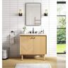Avanity Adele 36 in. W x 21 in. D x 34 in. H Bath Vanity Cabinet without Top in Natural Oak Finish