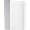 Fresca Coda 14 in. x 24 in. Surface Mount Medicine Cabinet in White