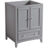 Fresca Oxford 24 in. W Traditional Bath Vanity Cabinet Only in Gray