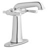 Glacier Bay Myer Single Hole Double-Handle Bathroom Faucet in Polished Chrome
