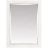 Avanity Allie 22 in. W x 28 in. H x 6 in. D Surface Mount Medicine Cabinet in White with Gold Trim