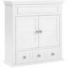 CROSLEY FURNITURE Lydia 24.25 in. W x 25.75 in. H x 9.25 in. D Surface Mount Medicine Cabinet in White