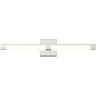 Artika Tivoli 27 in. 1-Light Chrome Modern Integrated LED Vanity Light Bar for Bathroom