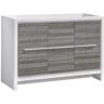 Fresca Allier Rio 48 in. Modern Bathroom Vanity Cabinet in Ash Gray