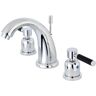 Kingston Kaiser 8 in. Widespread 2-Handle Mid-Arc Bathroom Faucet in Chrome