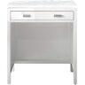 James Martin Vanities Addison 30.0 in. W x 23.5 in. D x 34.4 in H. Vanity Side Cabinet in Glossy White