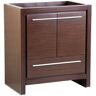 Fresca Allier 30 in. Modern Bathroom Vanity Cabinet in Wenge Brown