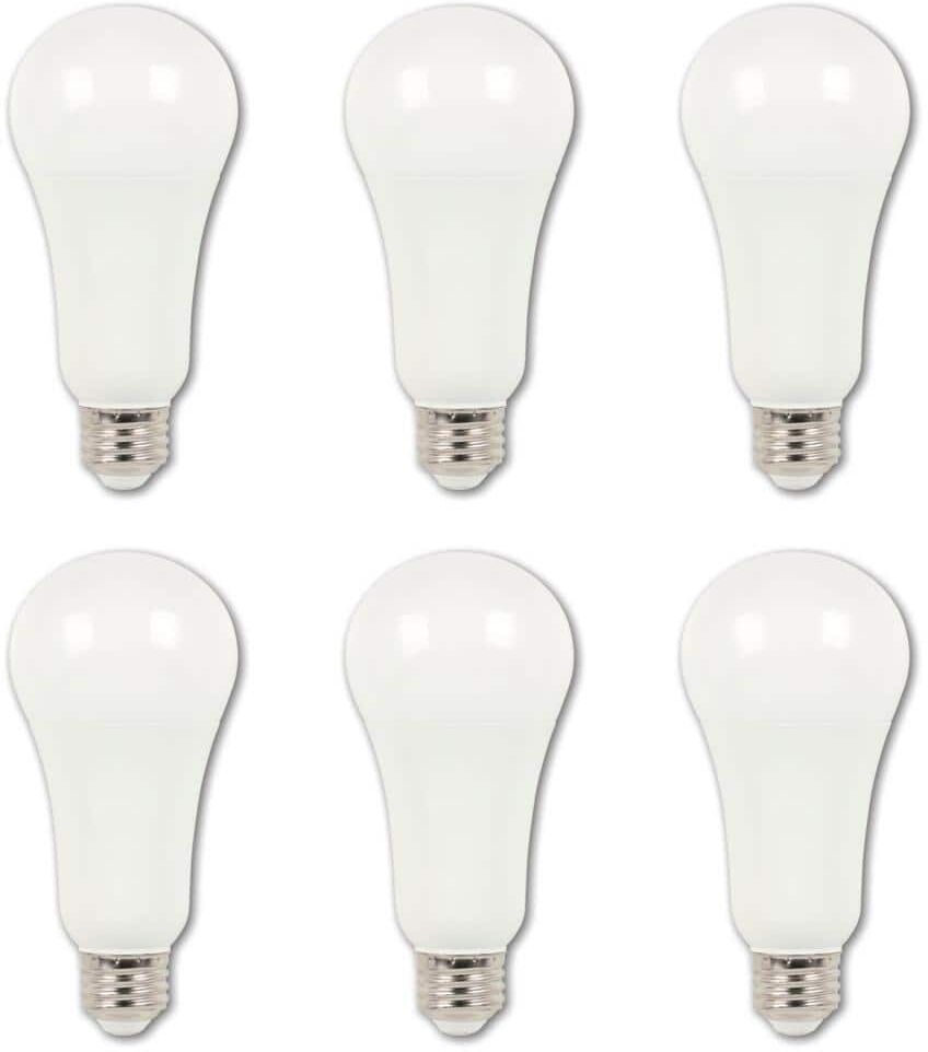 Westinghouse 125-Watt Equivalent Omni A21 LED Light Bulb Daylight (6-Pack)