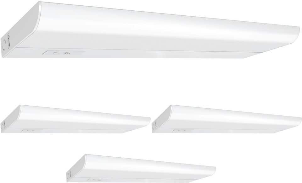 Feit Electric 20.4 in. Smart Wi-Fi Connected Wireless Linkable Integrated LED Plug-In LED Under Cabinet Light, Tunable White (4-Pack)