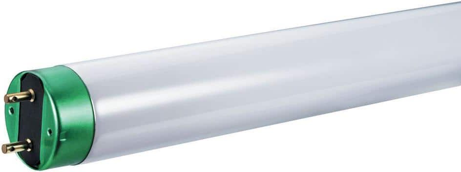 Philips 17-Watt 2 ft. Linear T8 Fluorescent Tube Light Bulb Daylight Deluxe (6500K) (30-Pack)