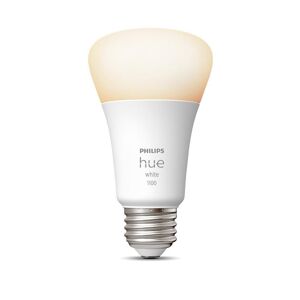 Philips Hue 75-Watt Equivalent A19 Smart LED Soft White (2700K) Light Bulb with Bluetooth (4-Pack)