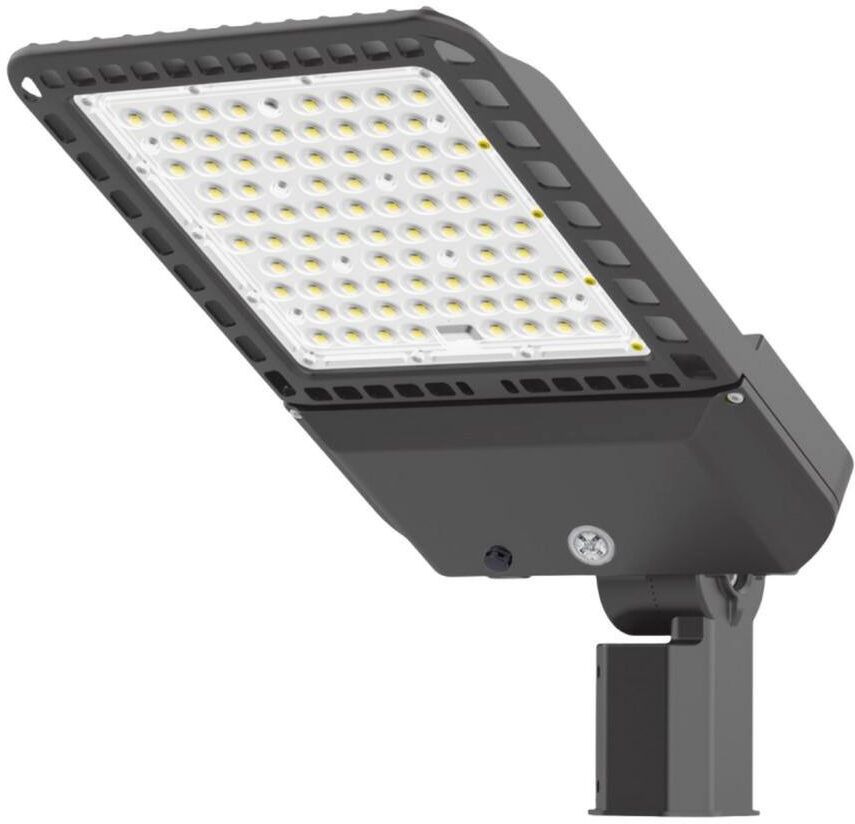 WYZM 1500-Watt Equivalent Integrated LED Bronze 300W Parking Lot Area Light,Slip Fitter,5000K White, 39000Lumens Dusk to Dawn