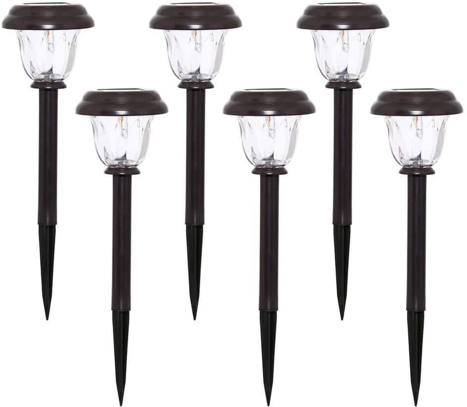 Westinghouse Solar Remington Bronze LED Path Light with 5 Lumens (6-Pack)