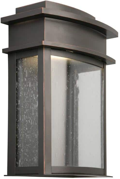 Design House Fairview 8-Watt Oil Rubbed Bronze Integrated LED Outdoor Wall Sconce