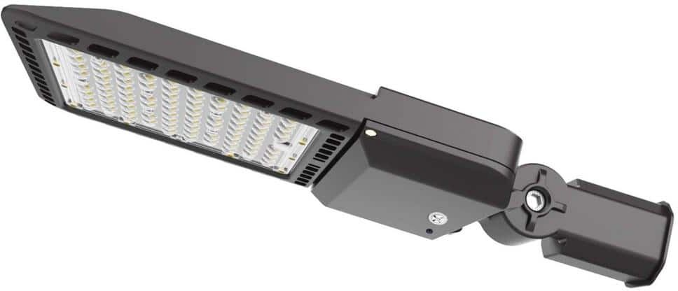 Honbei 1500-Watt Equivalent Integrated LED Parking Lot Area Light,5000K Slip Fitter,39000LM Dusk to Dawn 300W Outdoor Lighting