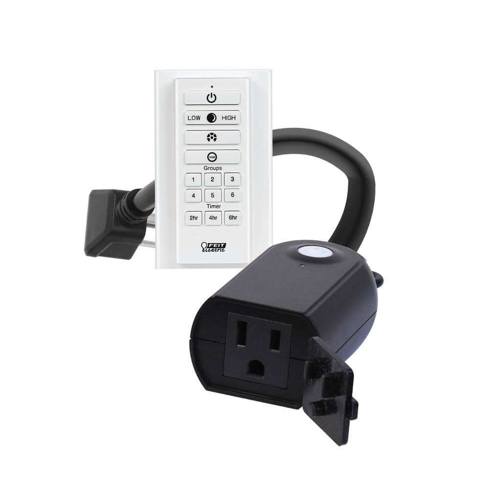 Feit Electric OneSync Landscape 120-Volt 15 Amp Outdoor Control Plug with Remote