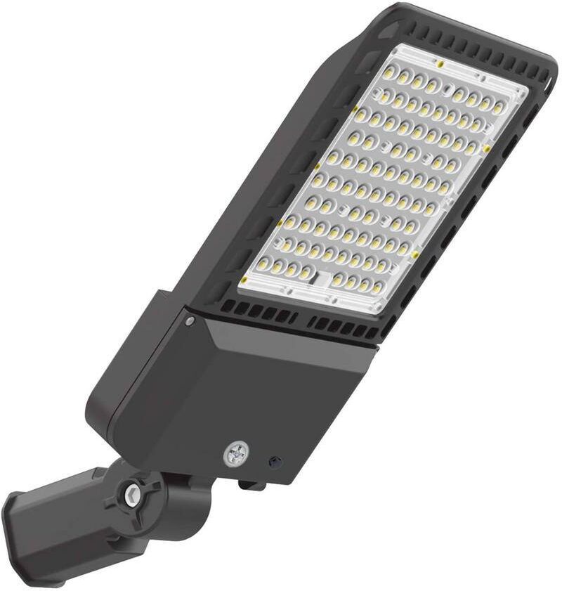 Honbei 1500-Watt Equivalent Integrated LED Parking Lot Area Light,5000K Slip Fitter 39000LM Dusk to Dawn ETL Listed for Street