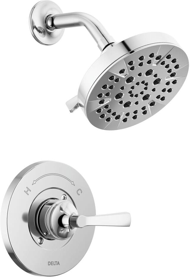 Delta Faryn Single-Handle 5-Spray Shower Faucet in Chrome (Valve Included)