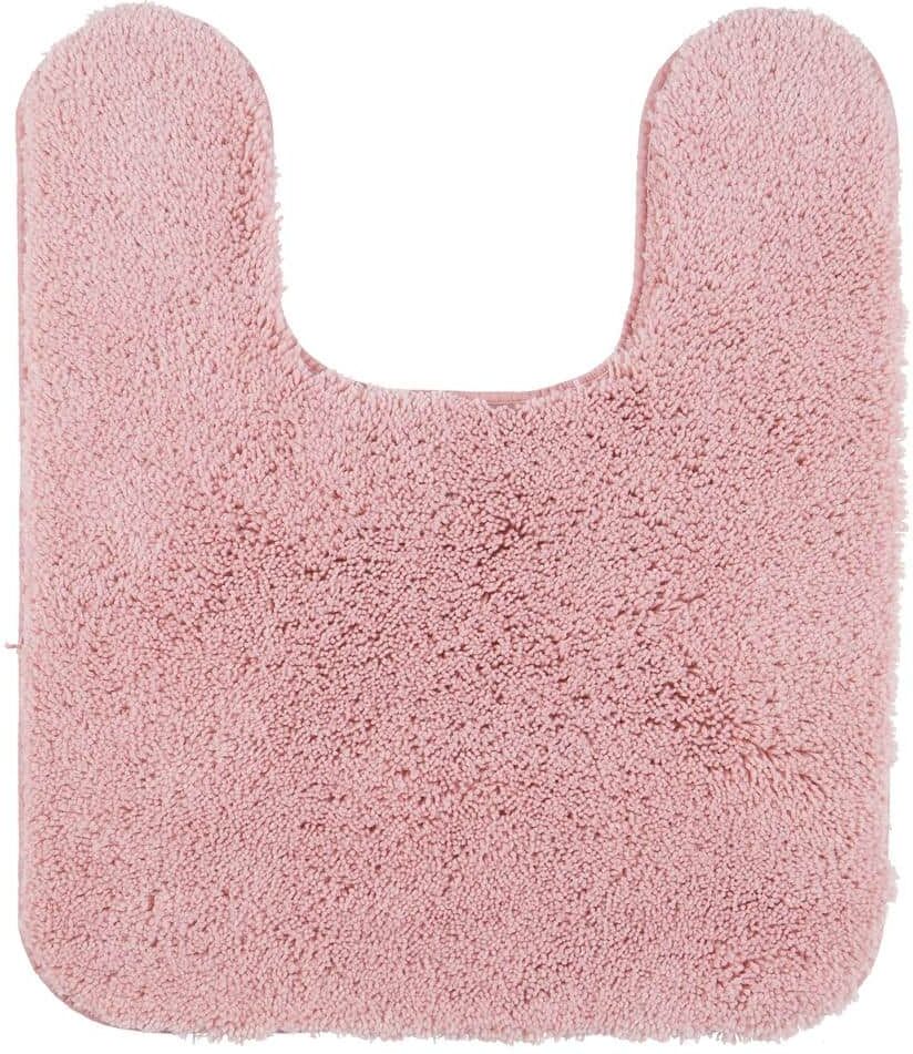 Mohawk Home Pure Perfection Rose 20 in. x 24 in. Nylon Machine Washable Bath Mat