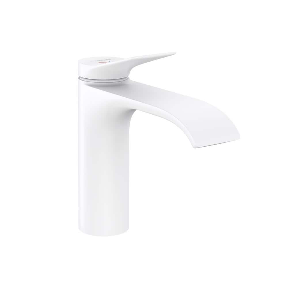 Hansgrohe Vivenis  Single Handle  Bathroom Faucet  in Matte White