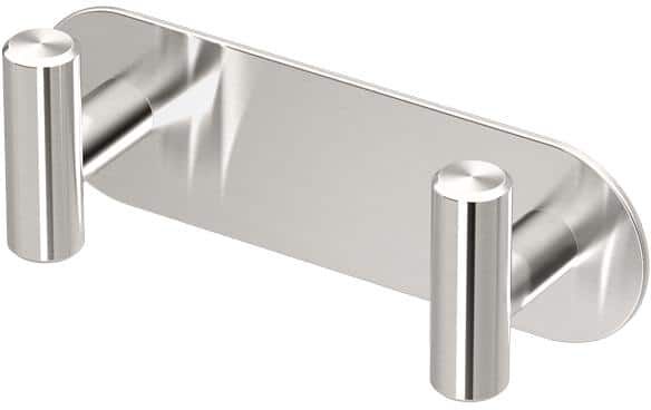 Gatco Latitude II All Modern Decor Double Robe Hook in Satin Nickel