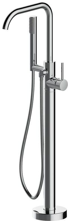 JACUZZI Contento Single-Handle Freestanding Tub Filler in Chrome