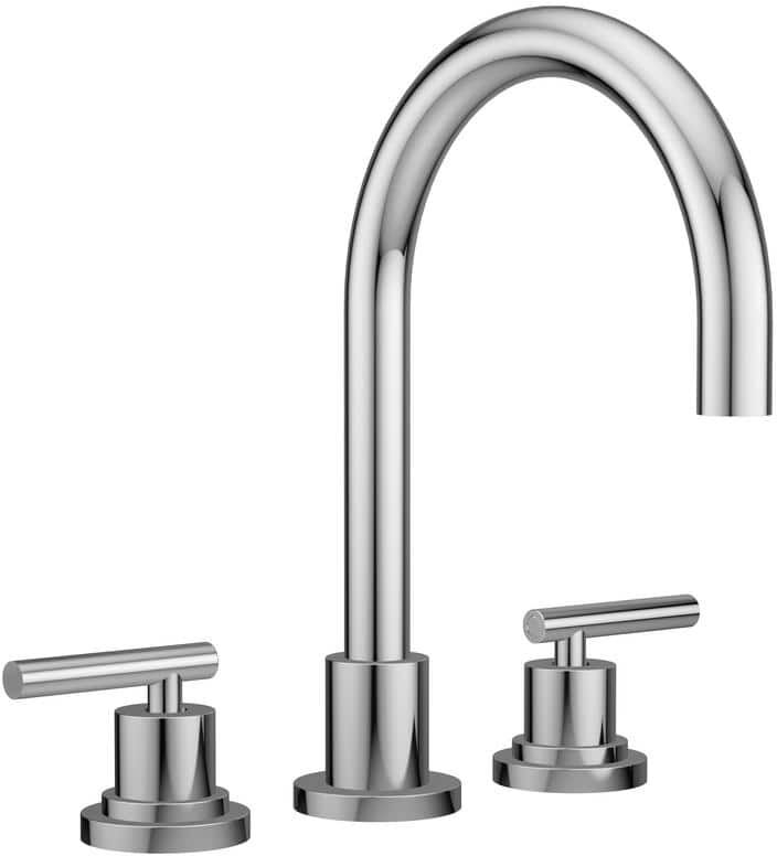 JACUZZI SALONE 2-Handle Deck Mount Roman Tub Faucet in Polished Chrome