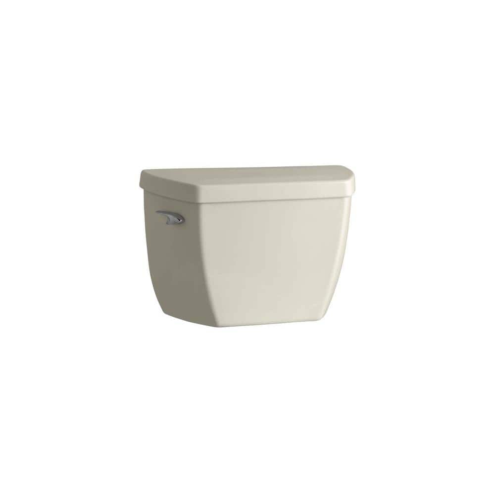 KOHLER Highline 1.0 GPF Single Flush Toilet Tank Only in Almond