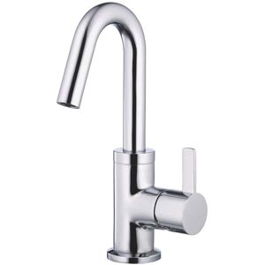 Gerber Amalfi Single Hole Single-Handle Bathroom Faucet with 50/50 Touch Down Drain 1.2 GPM in Chrome