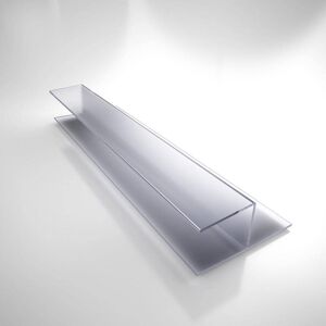 DreamLine 80 in. L x 3/8 in. W Clear Inline Strike Vinyl for Glass Shower Door